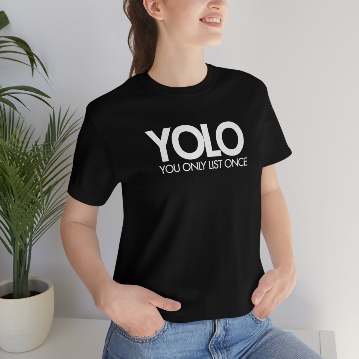 YOLO H1 – You Only List Once Tee - T-Shirt | ShirtyAgents