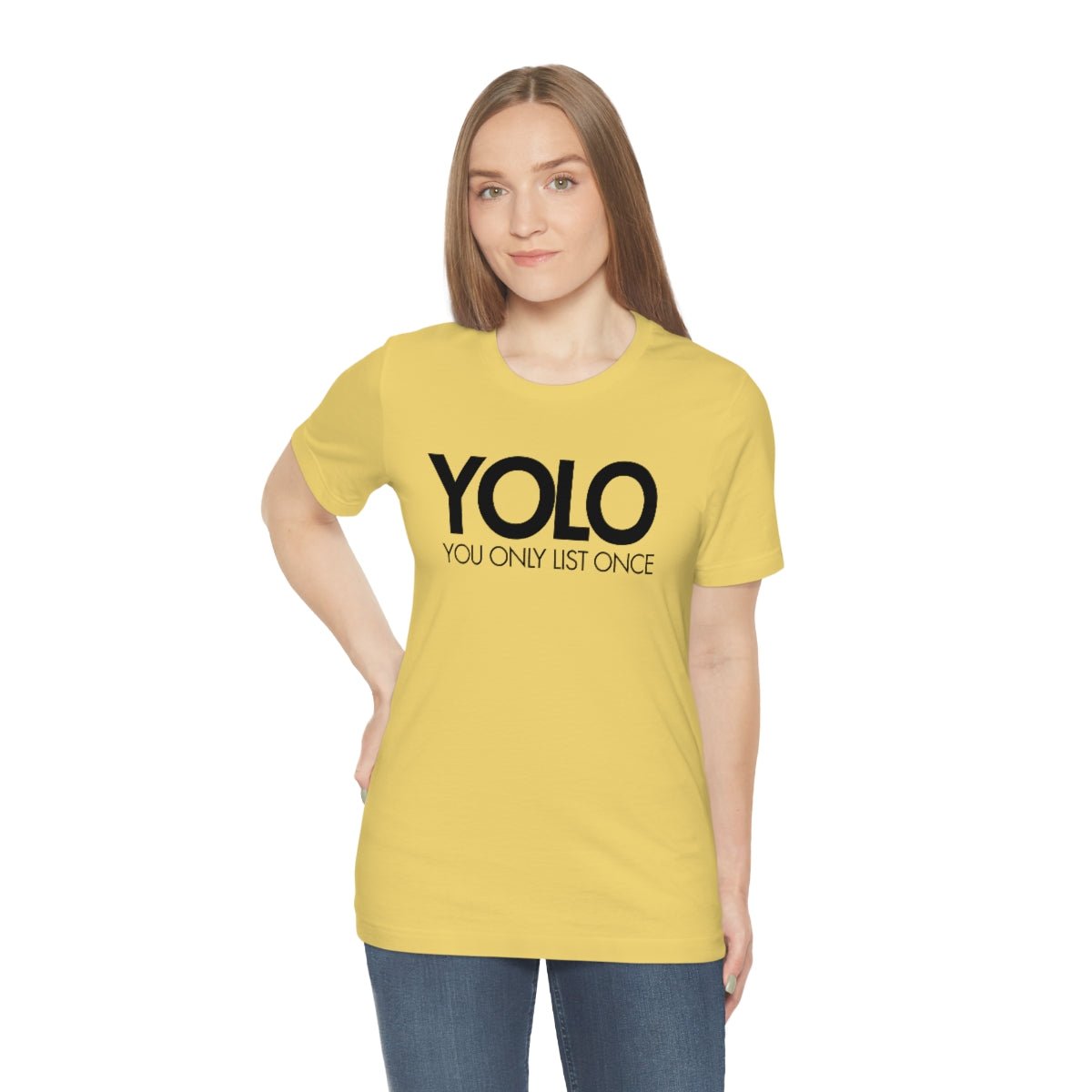 YOLO H1 – You Only List Once Tee - T-Shirt | ShirtyAgents