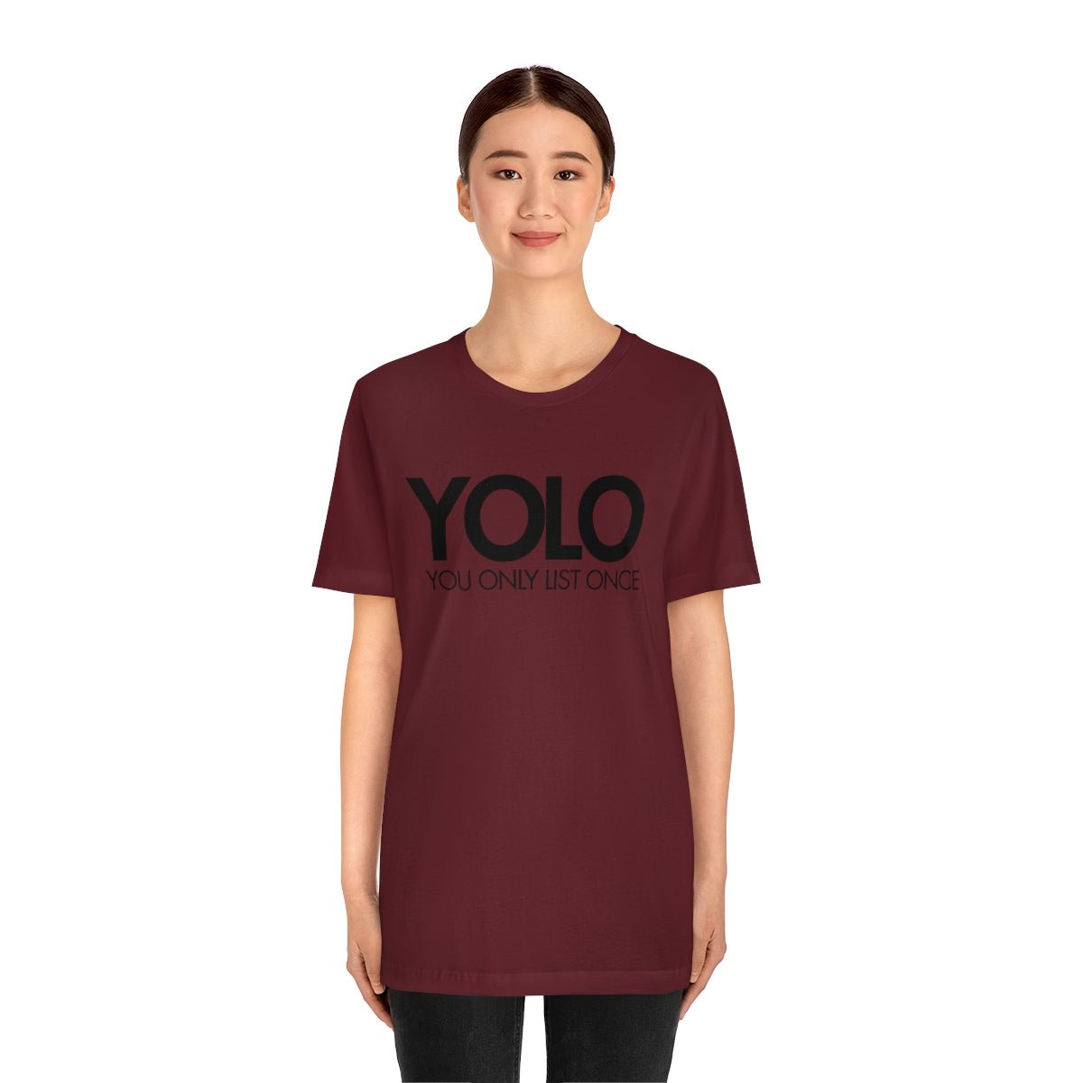 YOLO H1 – You Only List Once Tee - T-Shirt | ShirtyAgents