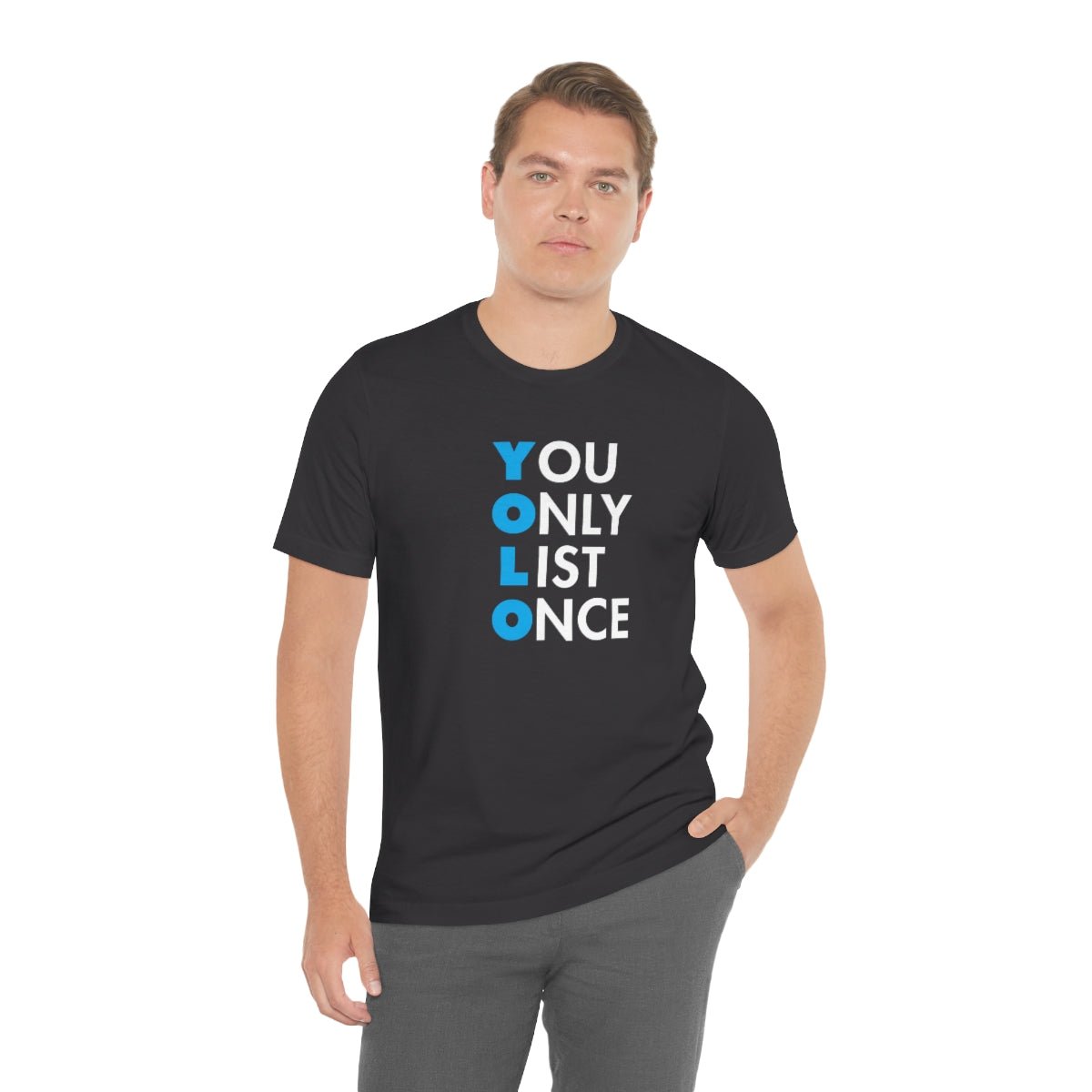 YOLO V1 – You Only List Once Tee - T-Shirt | ShirtyAgents