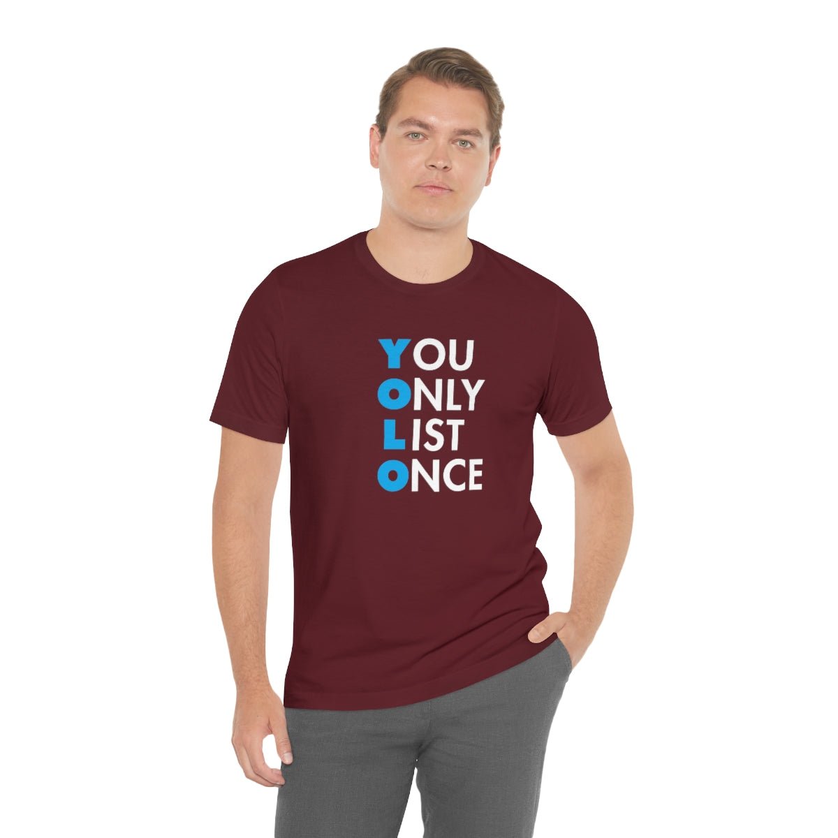 YOLO V1 – You Only List Once Tee - T-Shirt | ShirtyAgents