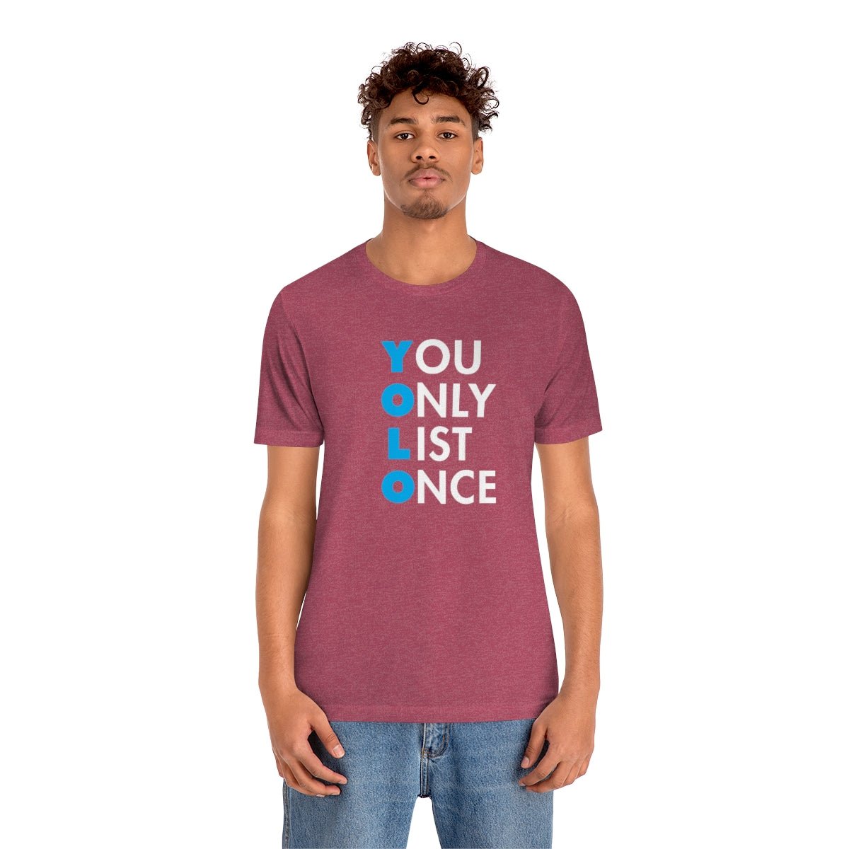 YOLO V1 – You Only List Once Tee - T-Shirt | ShirtyAgents