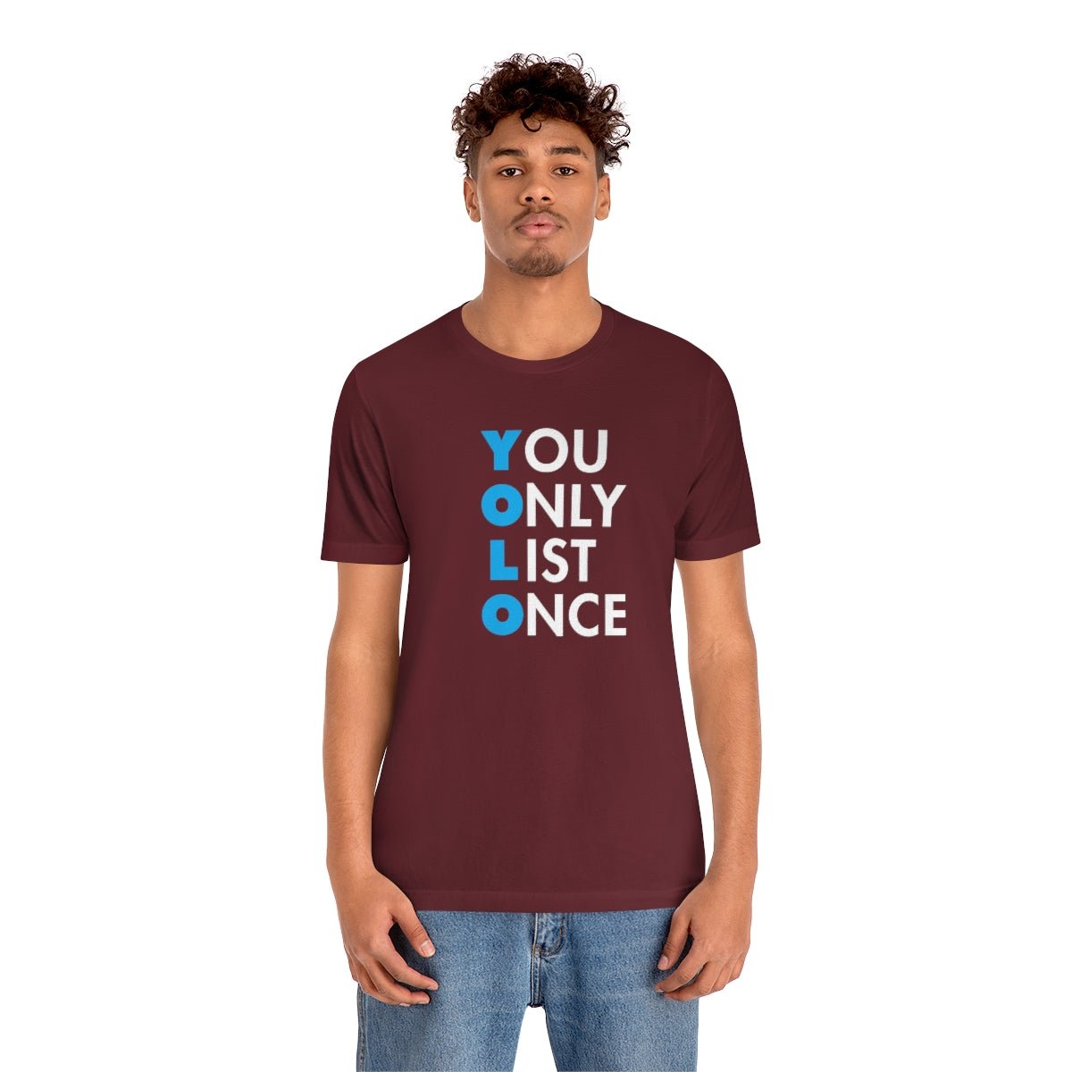 YOLO V1 – You Only List Once Tee - T-Shirt | ShirtyAgents