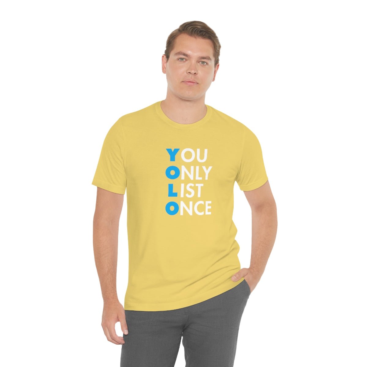 YOLO V1 – You Only List Once Tee - T-Shirt | ShirtyAgents