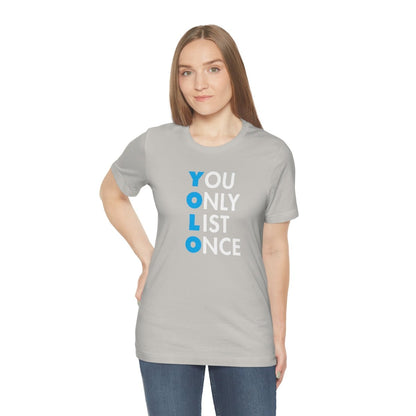 YOLO V1 – You Only List Once Tee - T-Shirt | ShirtyAgents