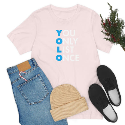 YOLO V1 – You Only List Once Tee - T-Shirt | ShirtyAgents