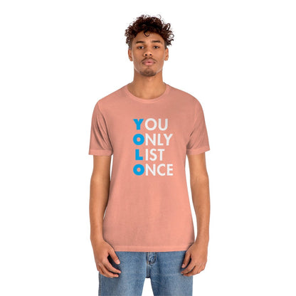 YOLO V1 – You Only List Once Tee - T-Shirt | ShirtyAgents