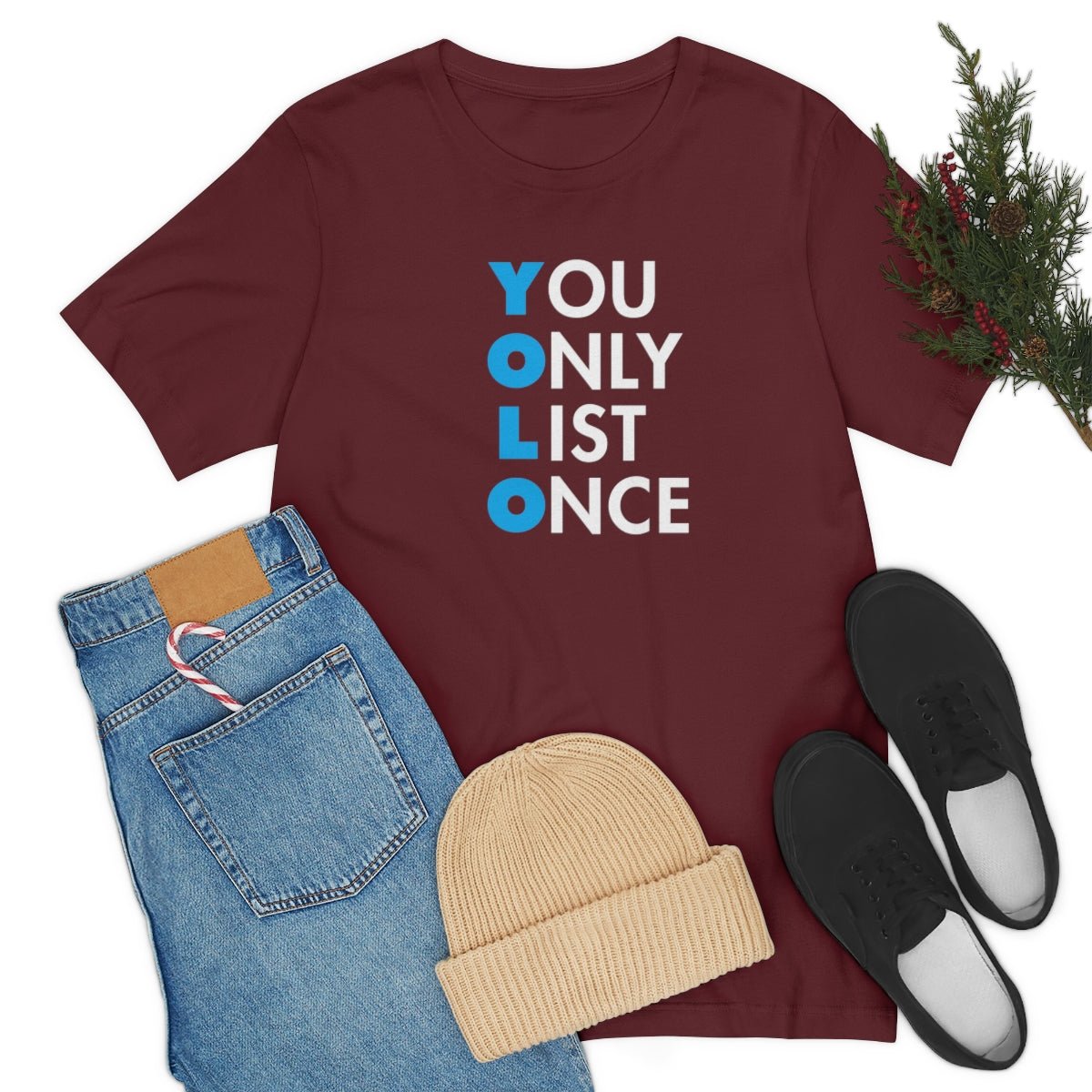 YOLO V1 – You Only List Once Tee - T-Shirt | ShirtyAgents