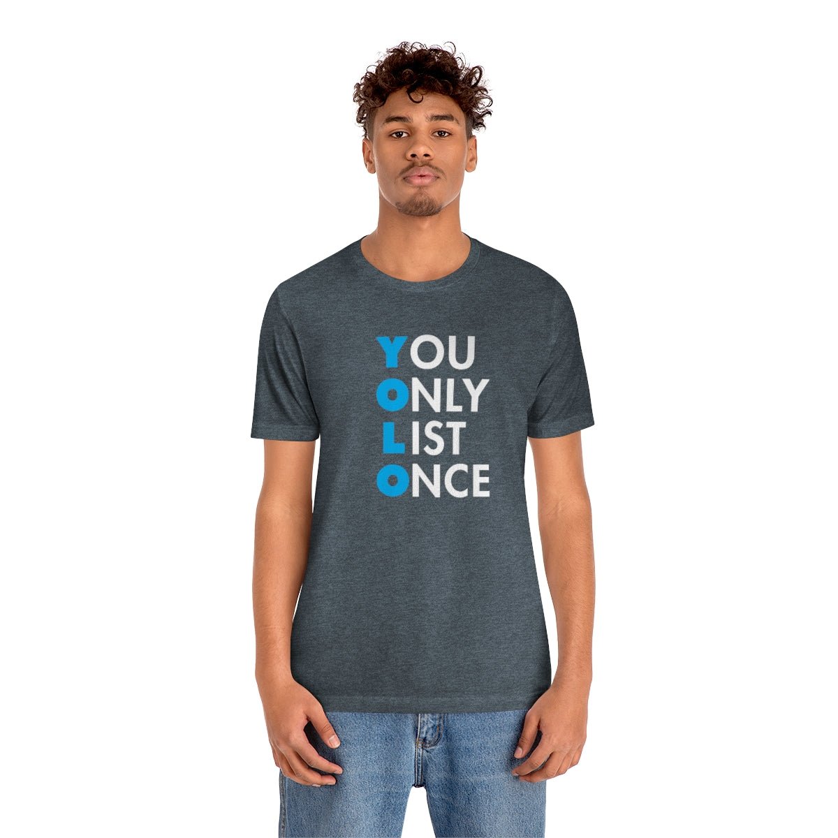 YOLO V1 – You Only List Once Tee - T-Shirt | ShirtyAgents
