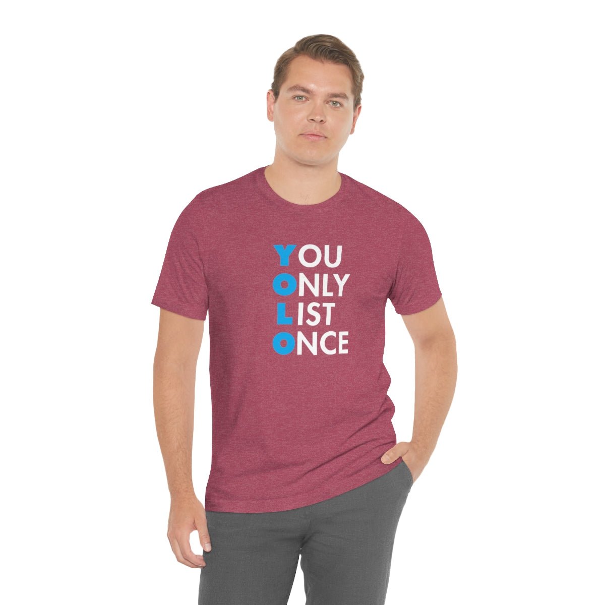YOLO V1 – You Only List Once Tee - T-Shirt | ShirtyAgents