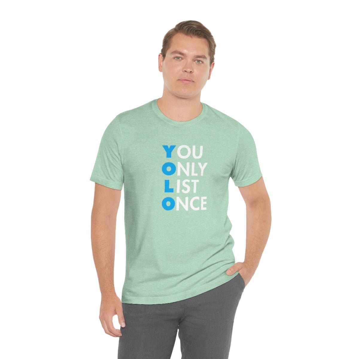 YOLO V1 – You Only List Once Tee - T-Shirt | ShirtyAgents