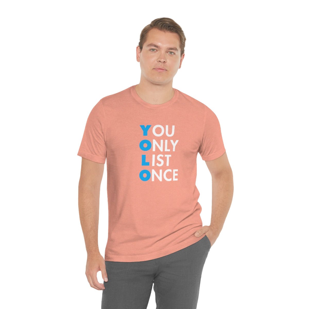 YOLO V1 – You Only List Once Tee - T-Shirt | ShirtyAgents